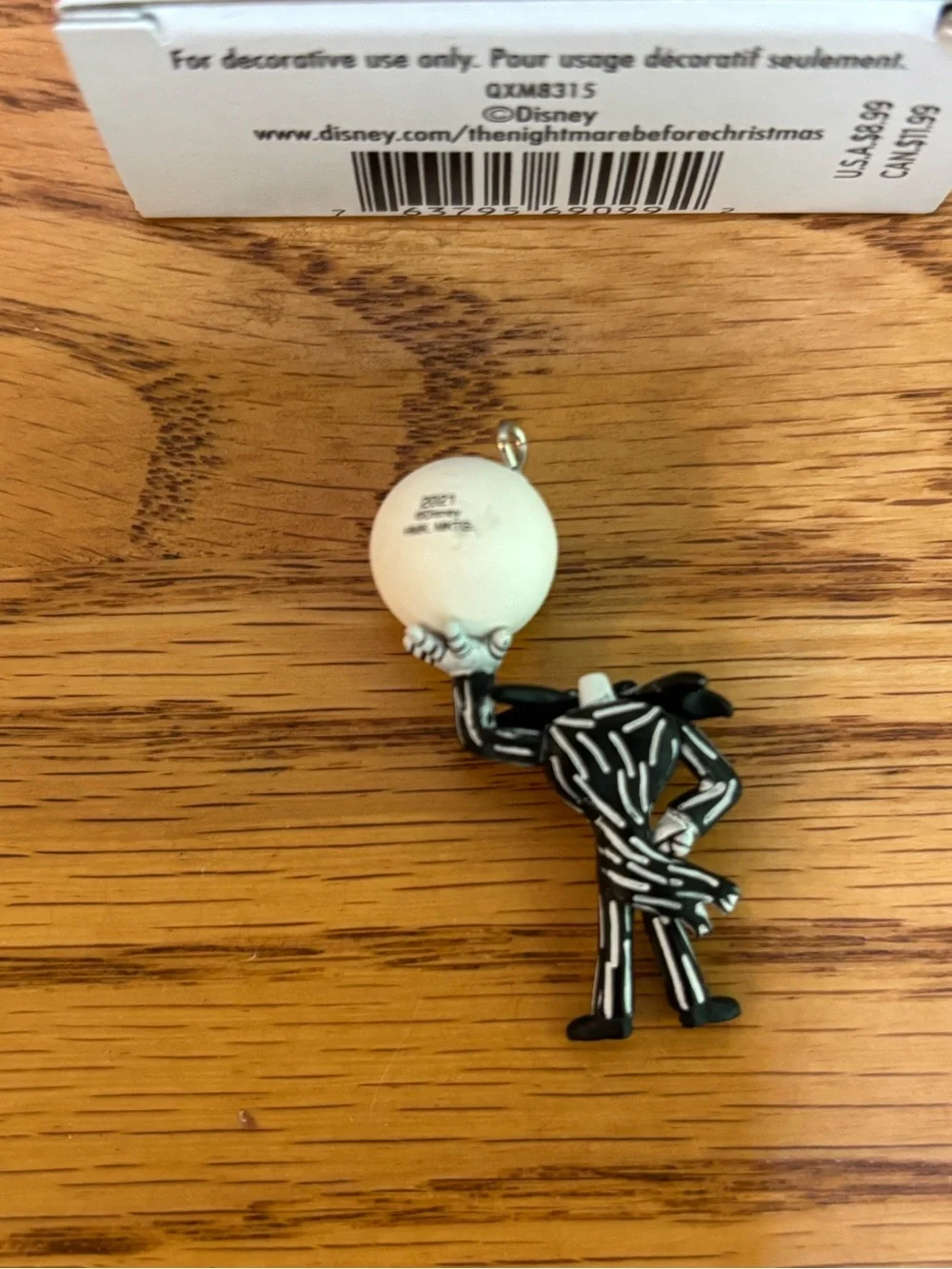 Hallmark Keepsake 'Lil' Jack Skellington' Ornament - holiday Christmas